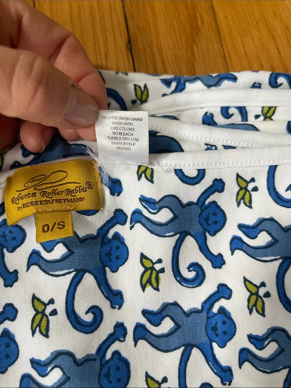 Roberta Roller Rabbit baby3 pc set Pajama top/bottom w/ Matching Blanket/towel